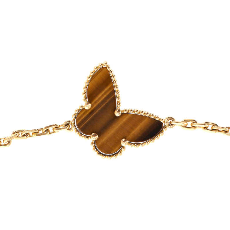 Van Cleef & Arpels Lucky Alhambra Bracelet With Four Motifs Set in 18K Yellow Gold