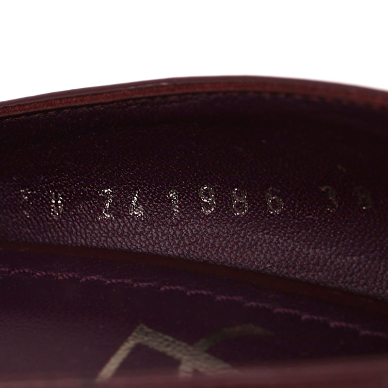 Saint Laurent Patent Leather Pumps With A Suede Heel. Size 38