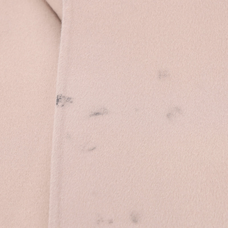 Yves Salomon Wool & Cashmere Coat With Lamb Shearling Collar. Size 36FR