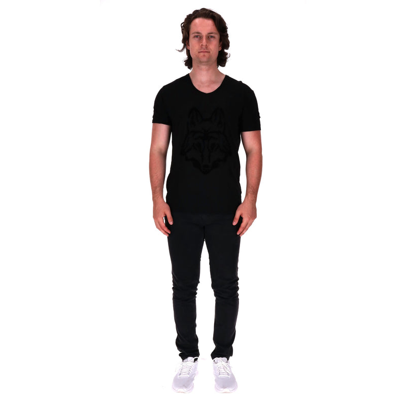 Zadig & Voltaire Cotton Blend Wolf Print T-Shirt. Size M