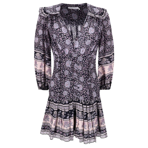 Zimmermann Cotton Printed Ruffle Dress. Size 1