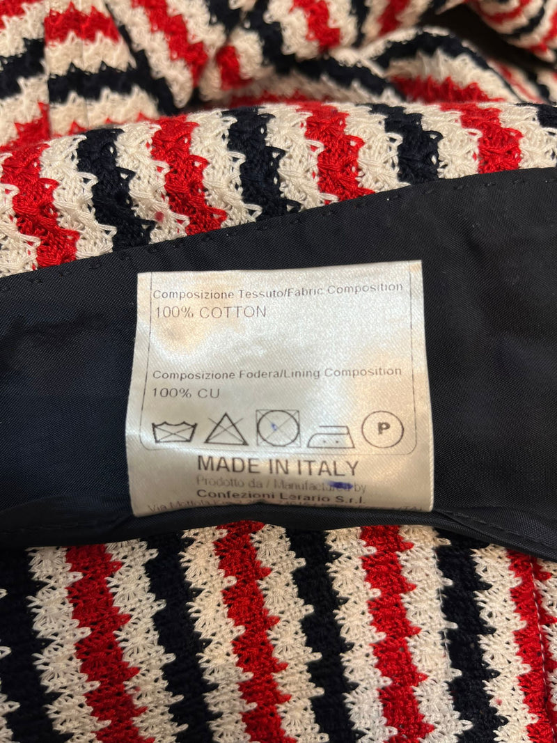 Tagliatore Striped Cotton Blazer/Jacket. Size 42IT