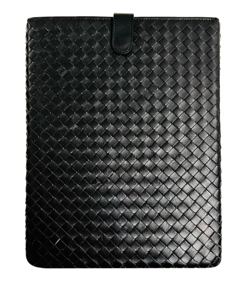 Bottega Veneta Intrecciato Leather iPad Case