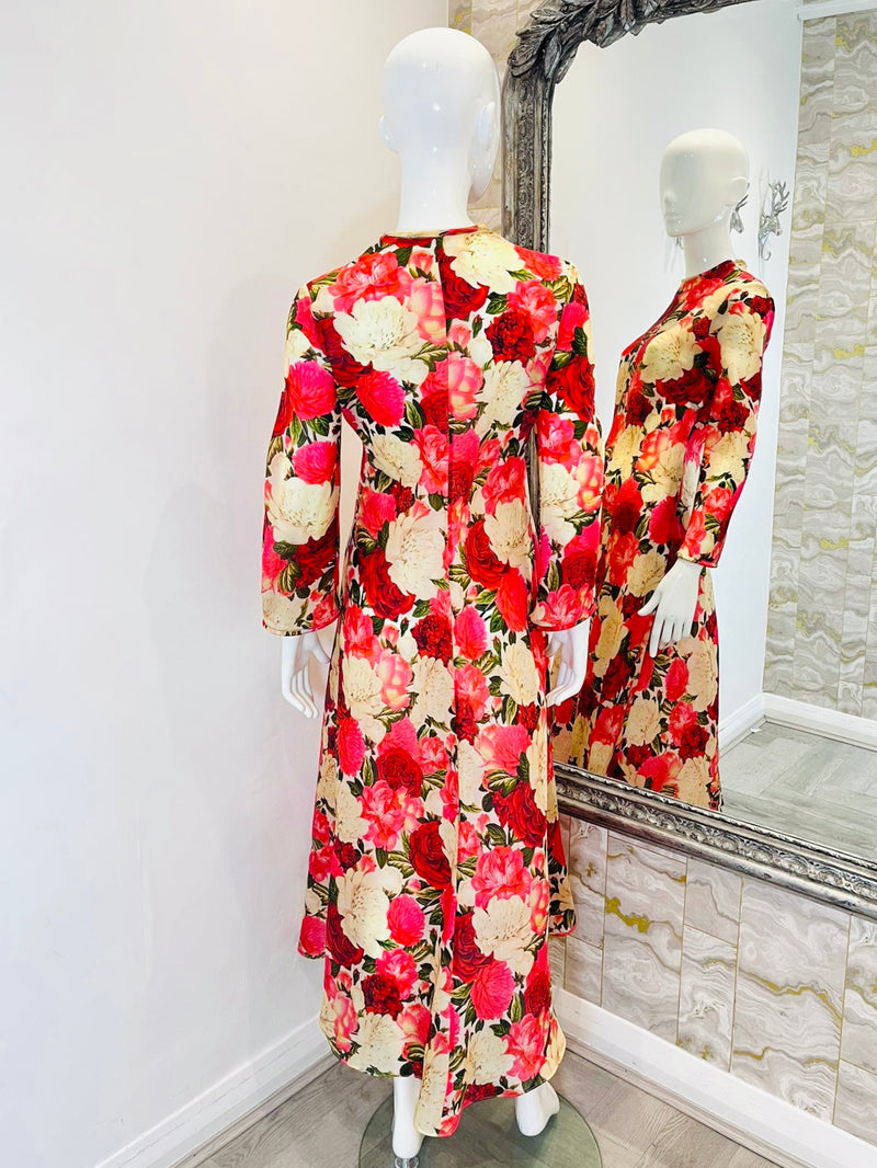 Zimmermann Floral Silk Maxi Dress. Size 1