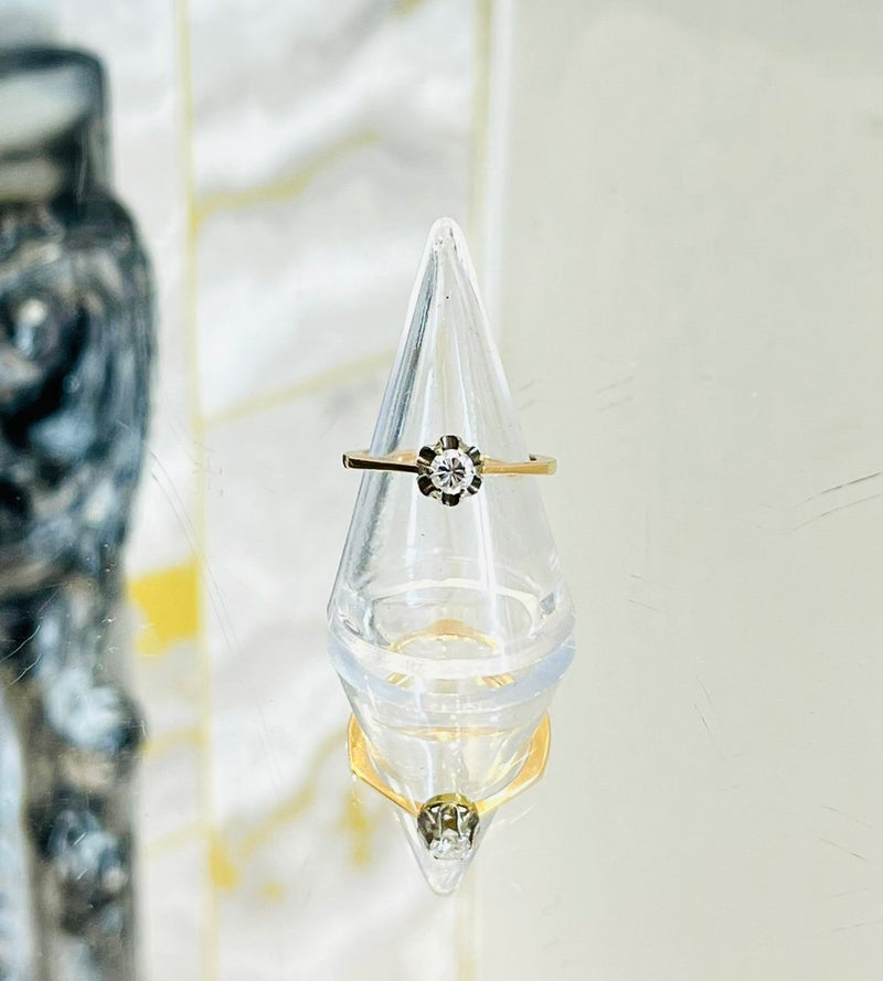 3cts Diamond Solitaire Ring In 14k Gold