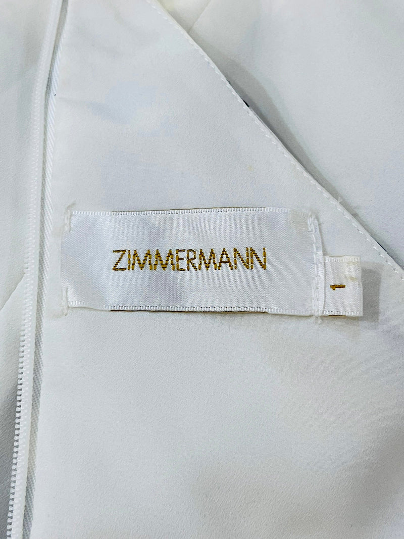 Zimmermann Silk Halterneck Dress. Size 1