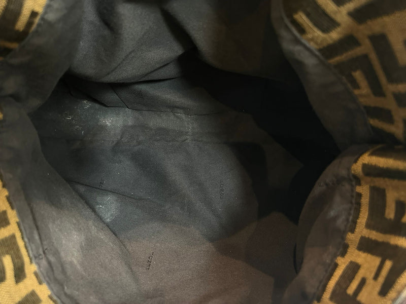 Fendi Zucca 'FF' Monogram Canvas Mia Agenello Bag