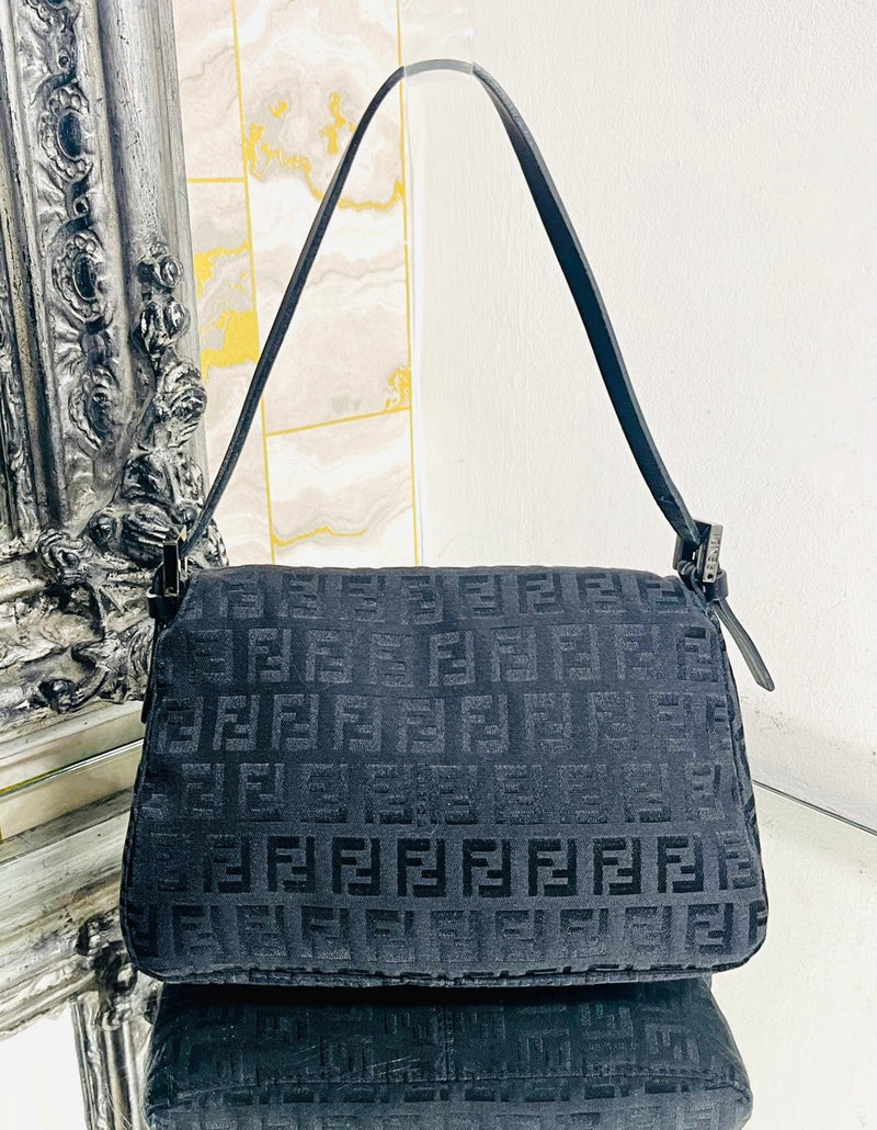 Fendi 'FF' Zucca Baguette Bag