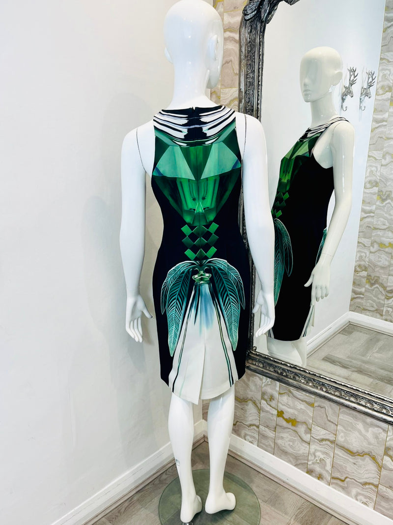 Mary Katrantzou Printed Dress. Size 10UK