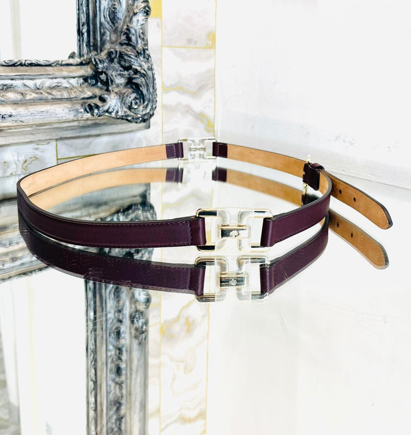 Mulberry Leather Belt