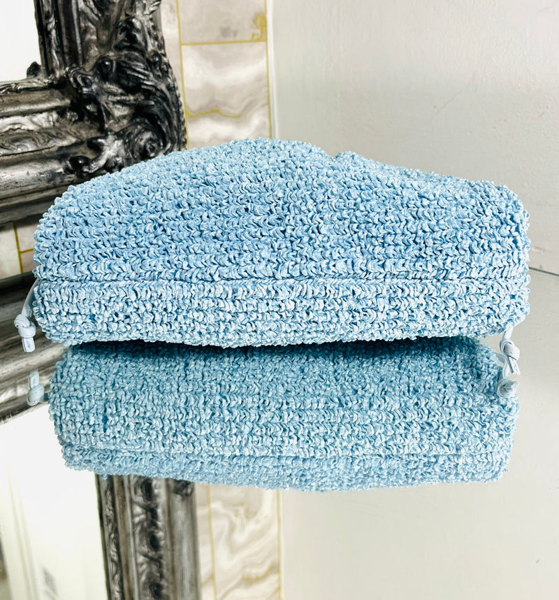 Bottega Veneta Boucle Curly Raffia The Mini Pouch Bag
