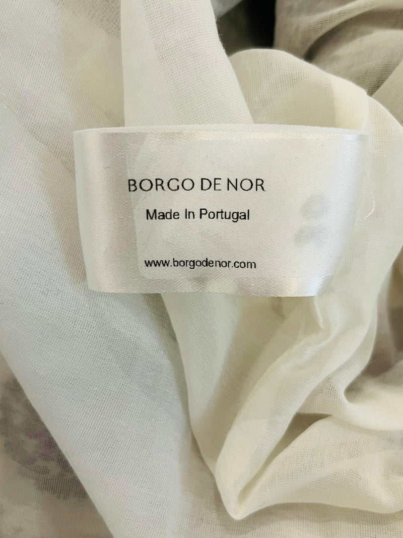 Borgo De Nor Cotton Poplin Dress. Size 18UK