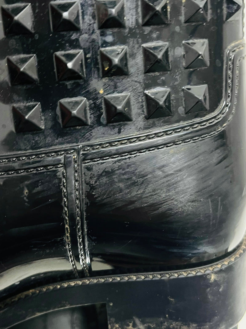 Valentino Rockstud Rain Boots. Size 37