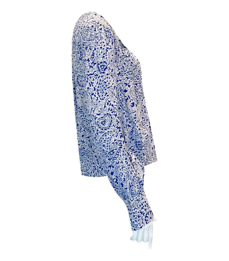 Isabel Marant Printed Silk Top. Size 40FR