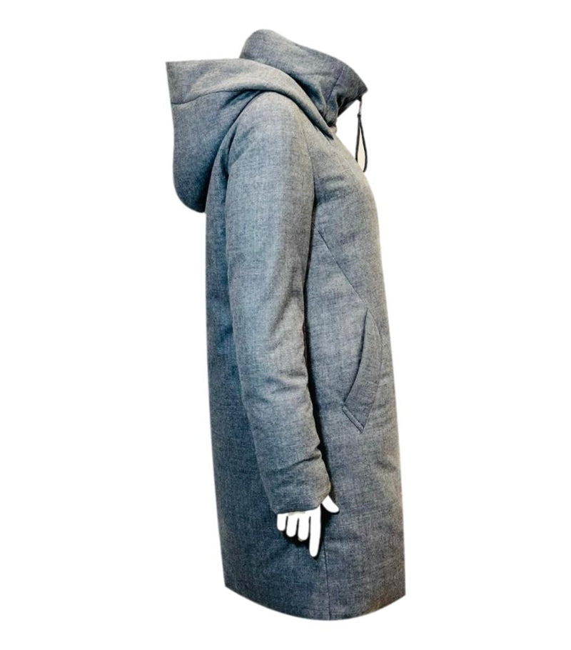 Dkny goose down coat discount
