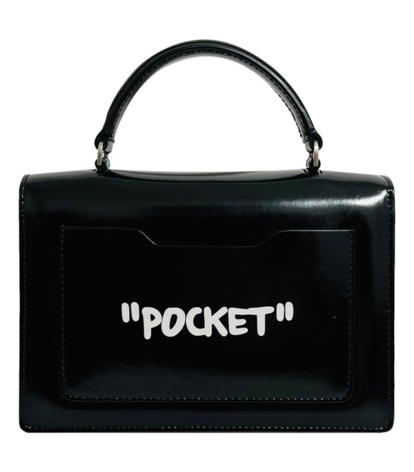 Off-White Virgil Abhloh 1.4 Jitney Leather Crossbody Bag