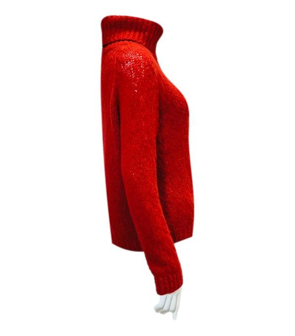Isabel Marant Virgin Wool & Angora Roll Neck Jumper. Size L