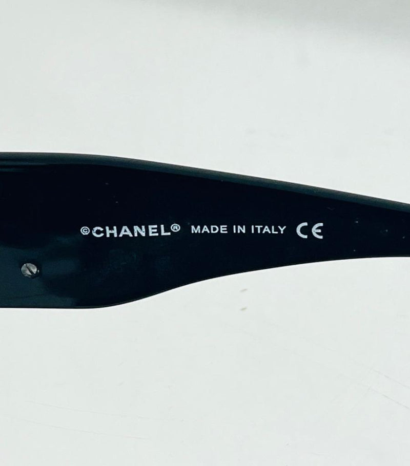 Chanel Camellia 'CC' Logo Sunglasses