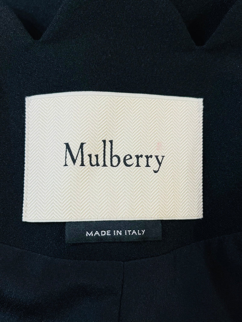 Mulberry Checked Jacket. Size 38FR