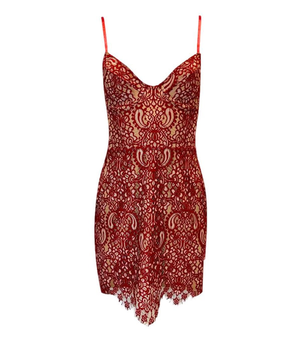 For Love And Lemons Lace Embellished Dress. Size M