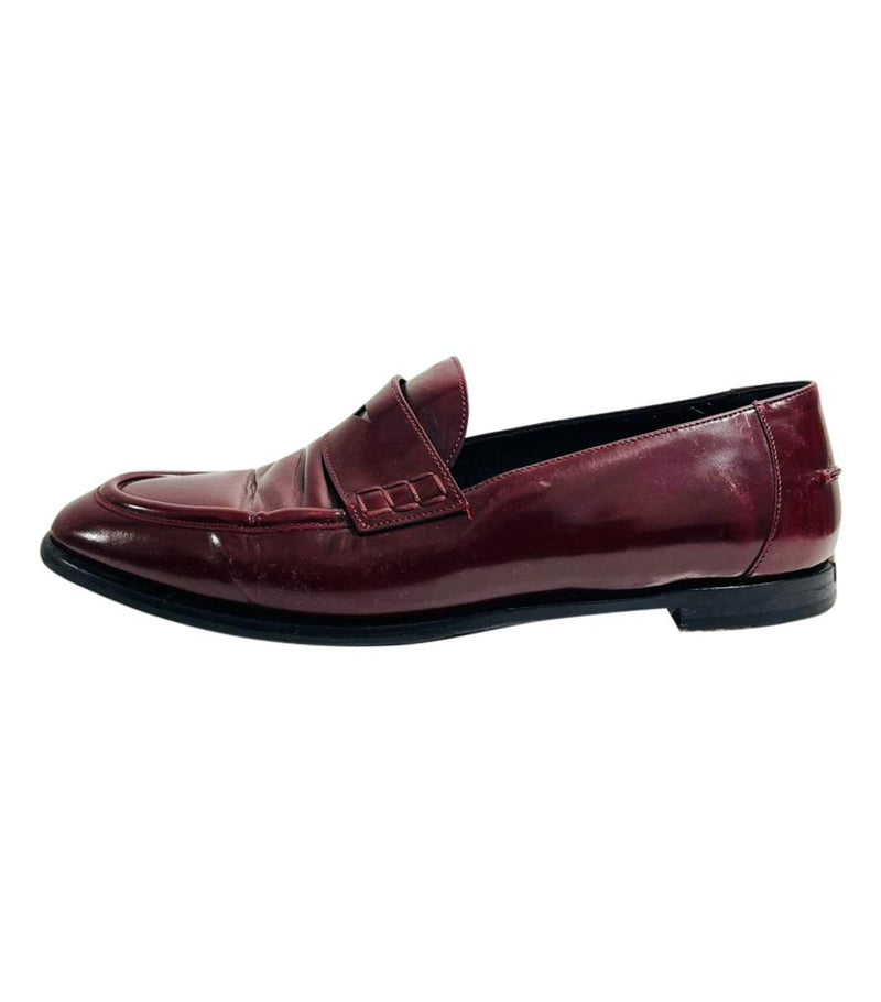 Burberry Leather Loafers. Size 38