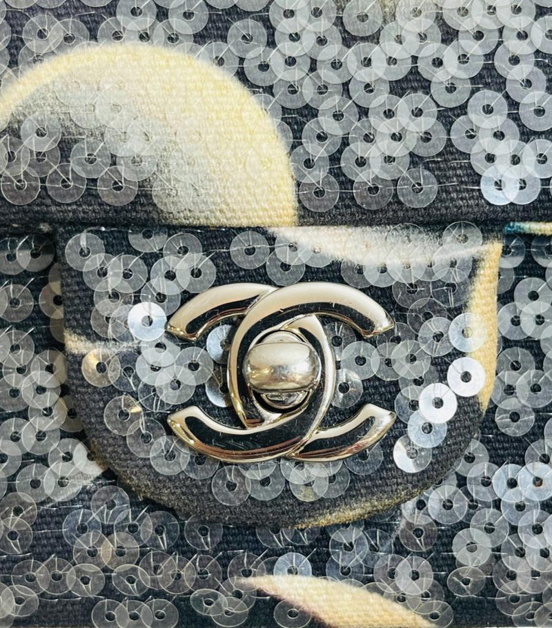 Chanel Sequin Moon Mini Flap Bag
