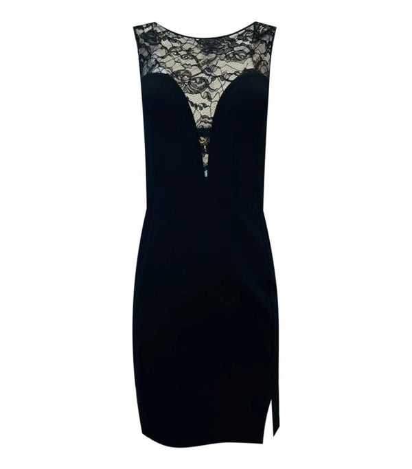 Emilio Pucci Lace Embellished Sheath Dress. Size 40IT