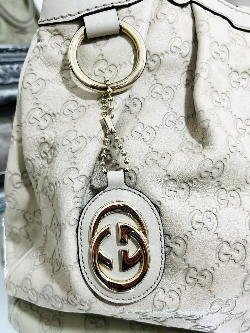 Gucci Guccissima GG Sukey Leather Bag