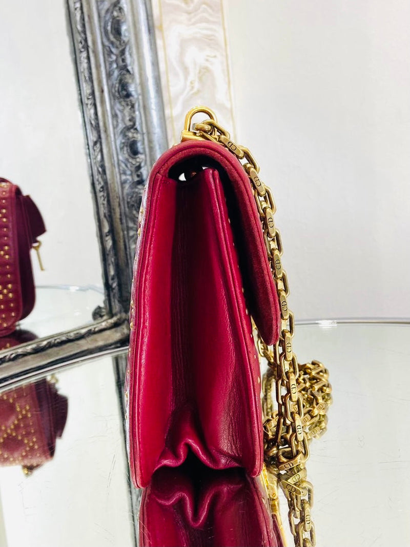 Christian Dior Cannage Dioraddict Studded Bag
