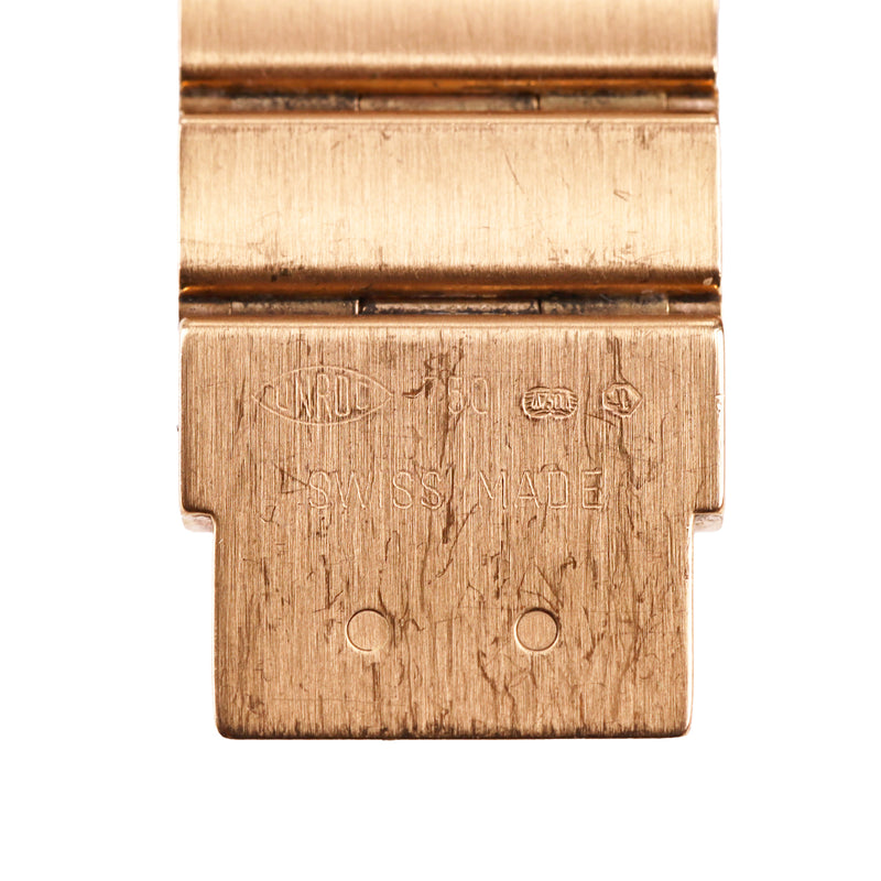 De Grisogono 'Be Eight' 18k Rose Gold & Diamond Watch