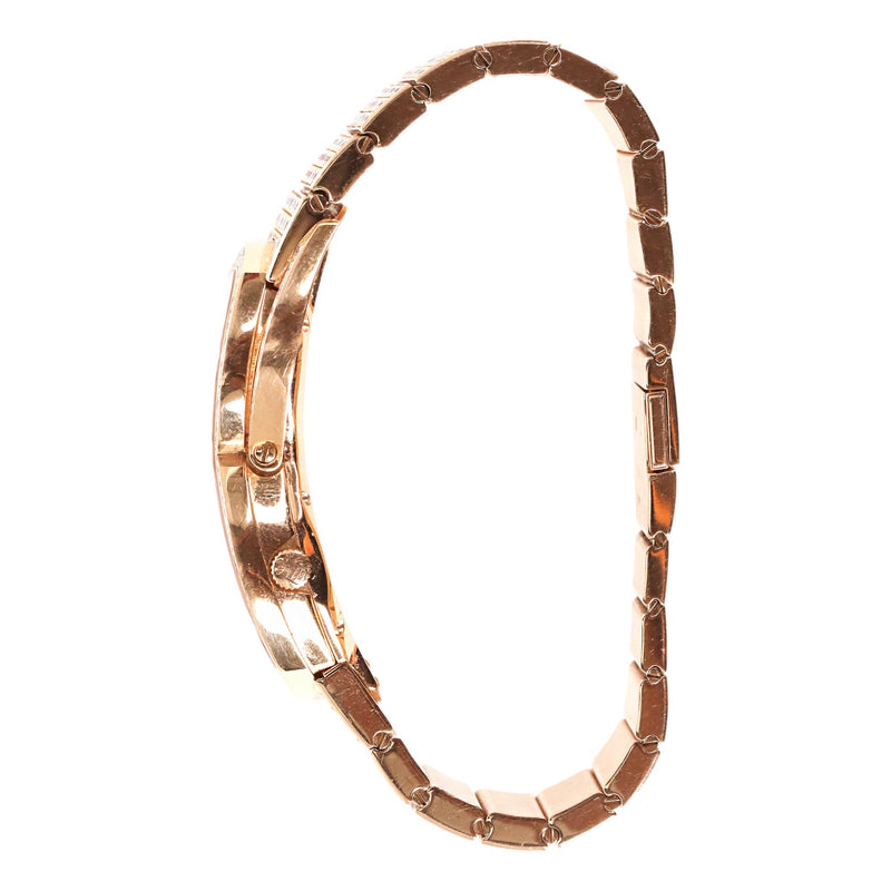 De Grisogono 'Be Eight' 18k Rose Gold & Diamond Watch