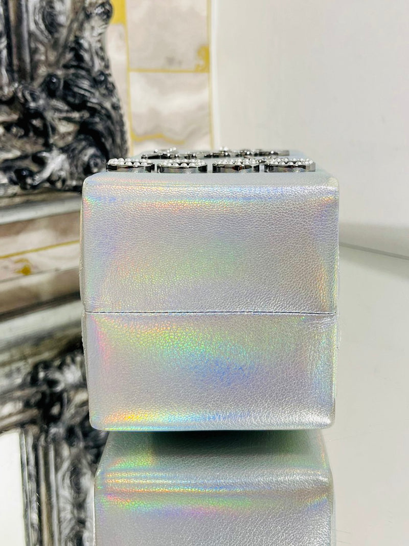 Chanel Iridescent Leather Milk Carton Handbag From The Supermarket Collection