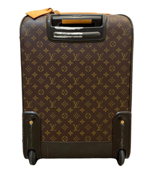 Louis Vuitton 'LV' Logo Pegase 50 Rolling Suitcase
