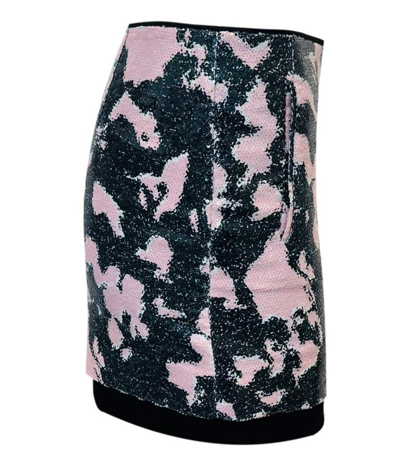 Diane Von Furstenberg Sequin Mini Skirt. Size 2US
