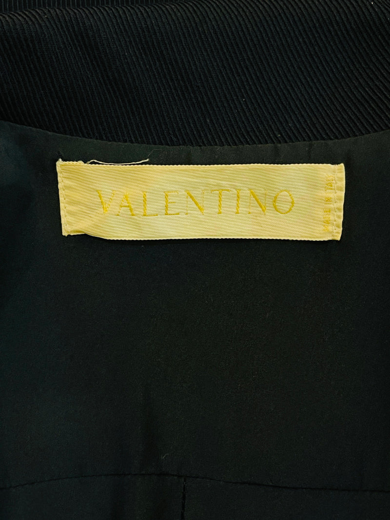 Valentino Vintage Virgin Wool Coat. Size S