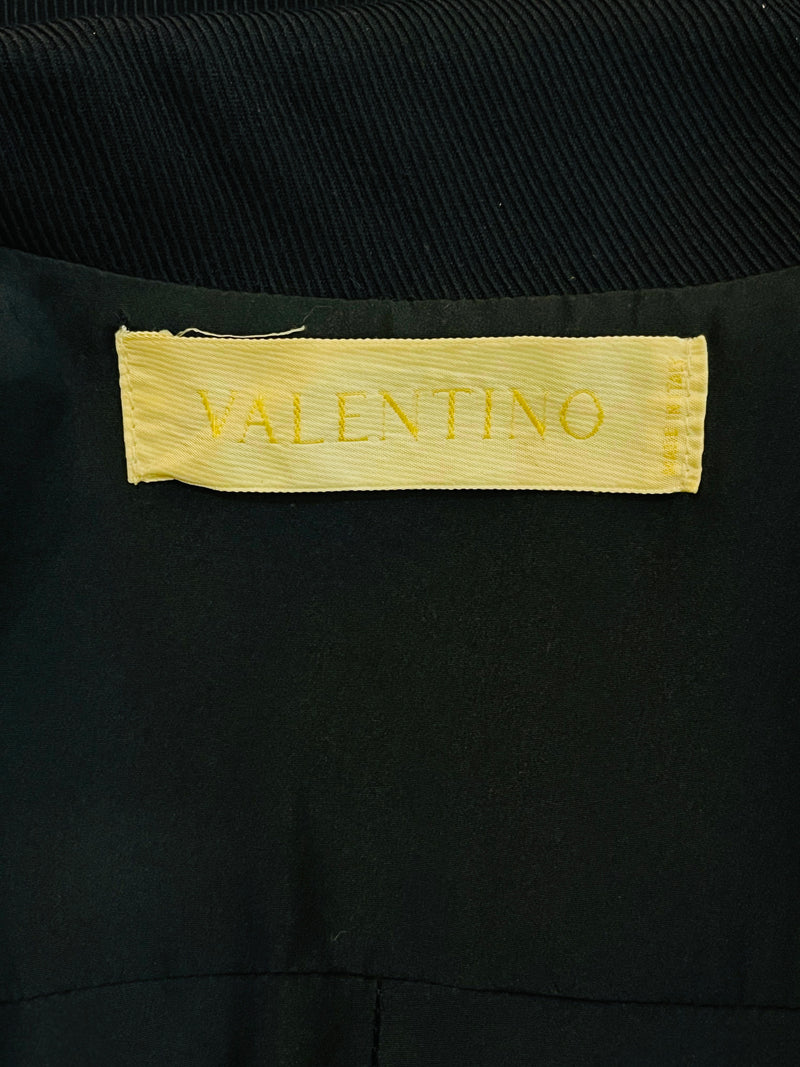 Valentino Vintage Virgin Wool Coat. Size S