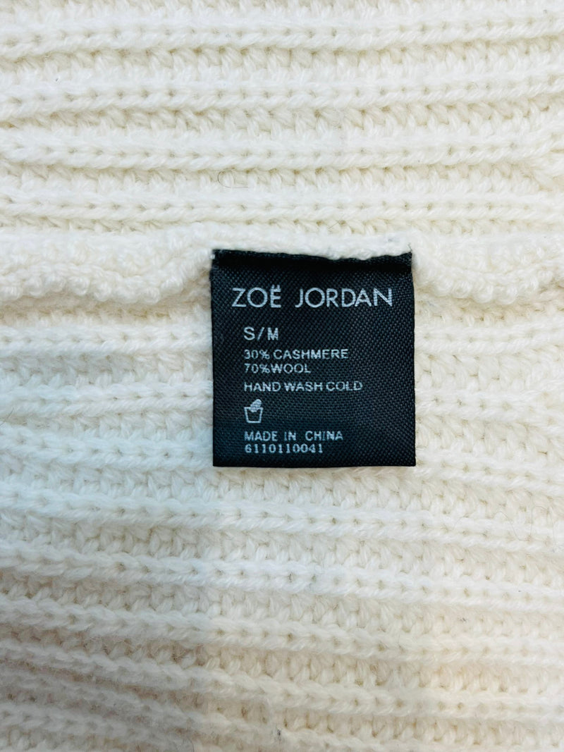 Zoe Jordan Cashmere & Wool Jumper. Size S/M