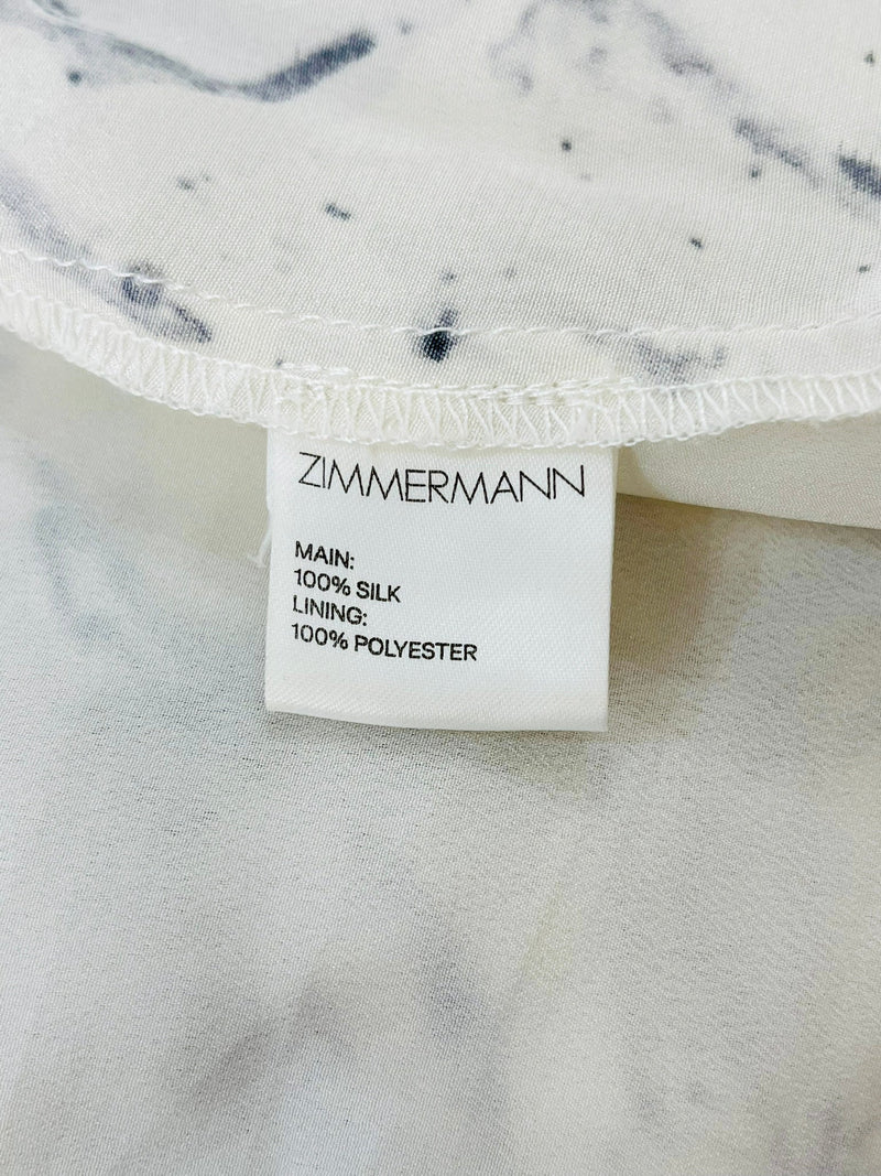 Zimmermann Silk Halterneck Dress. Size 1