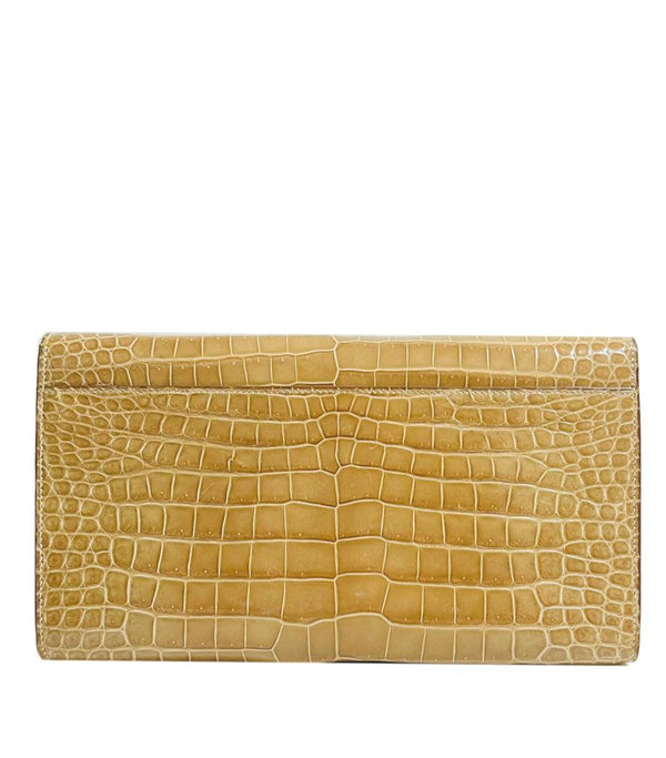 Goyard Monte Carlo Crocodile Skin Clutch Bag - Special Order