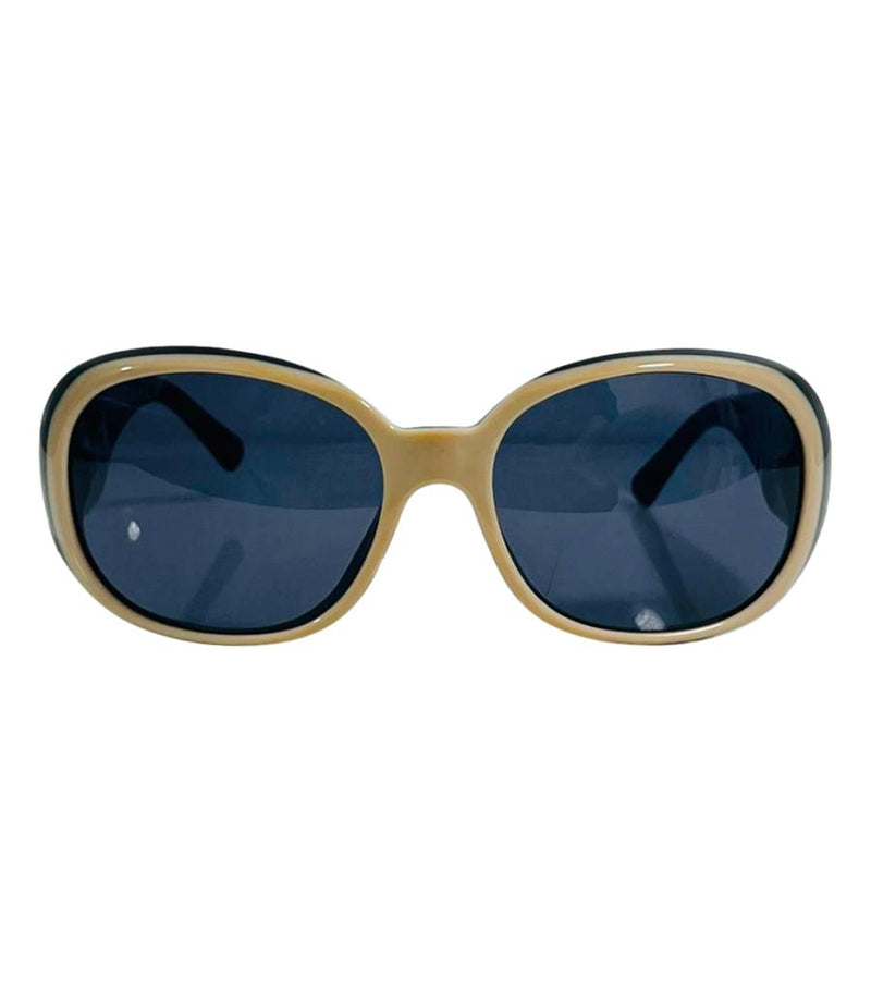 Chanel Camelia 'CC' Logo Sunglasses