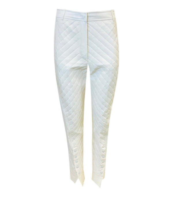 Sportmax Quilted Silk Trousers. Size 36FR