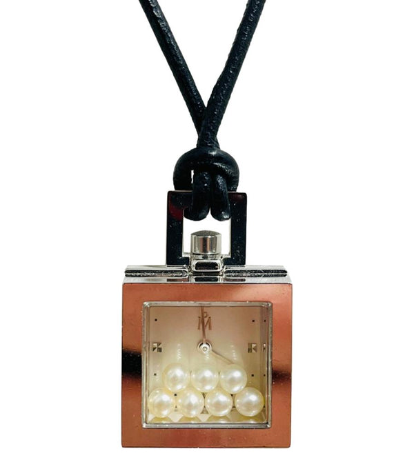 Mikimoto Floating Fresh Water Pearl Necklace/Watch