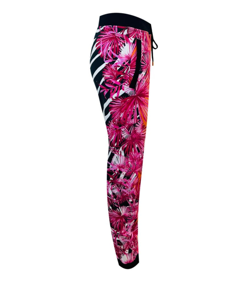 Versus Versace Printed Cotton Trousers. Size S