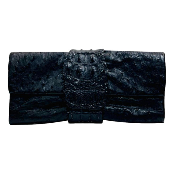 Viva La Moda Hand Made Exotic Skin Clutch Bag