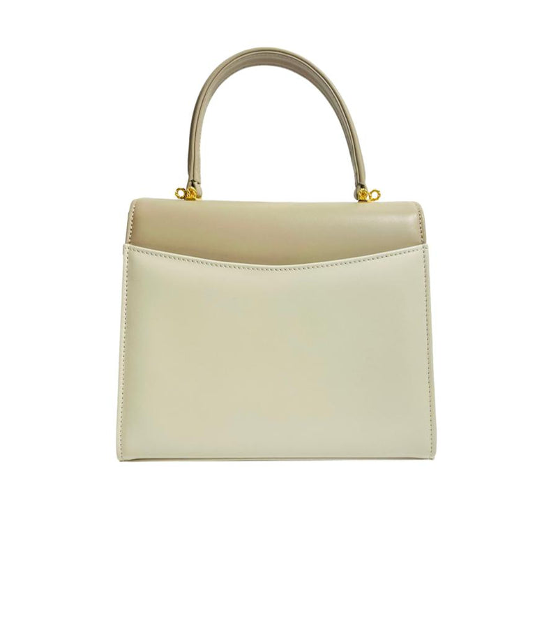 Launer Traviata Leather Tote Bag
