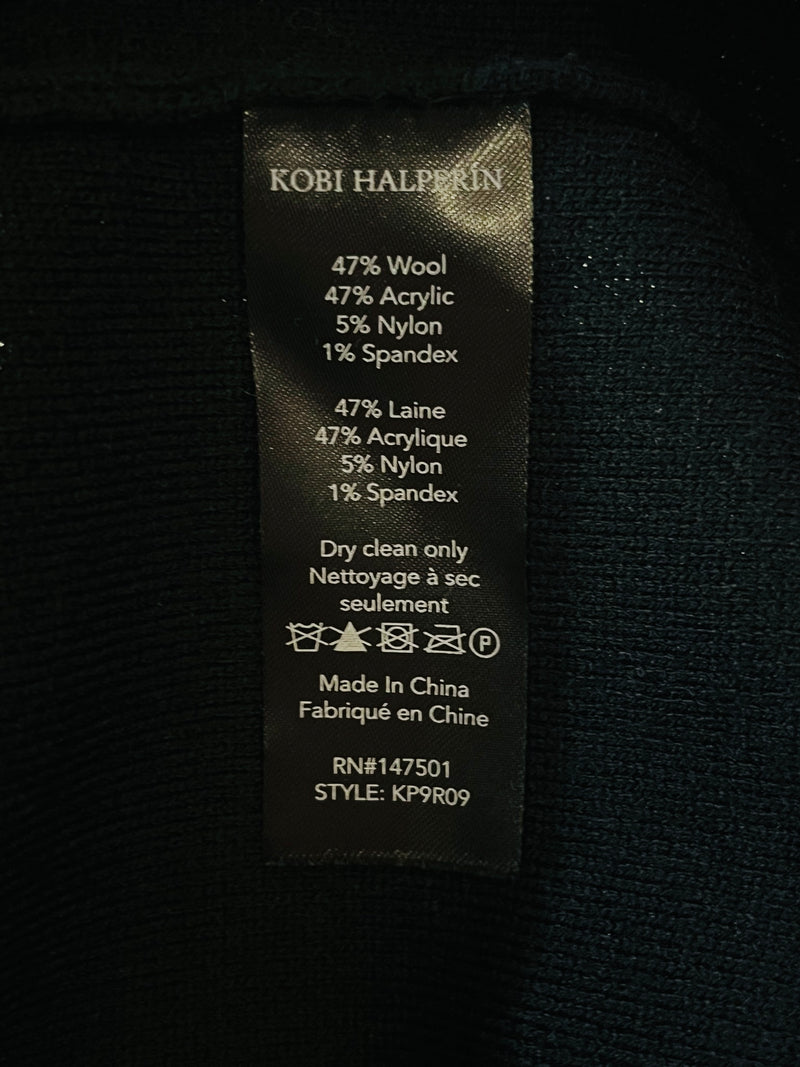 Kobi Halperin Wool Blend Belted Jumper. Size S