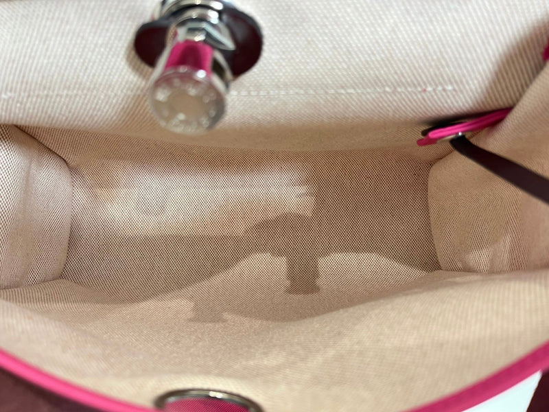 Hermes Canvas & Leather Herbag 31