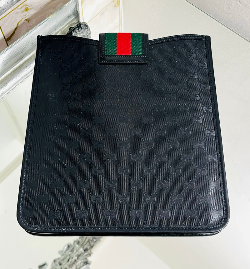 Gucci Guccissima Leather iPad Case