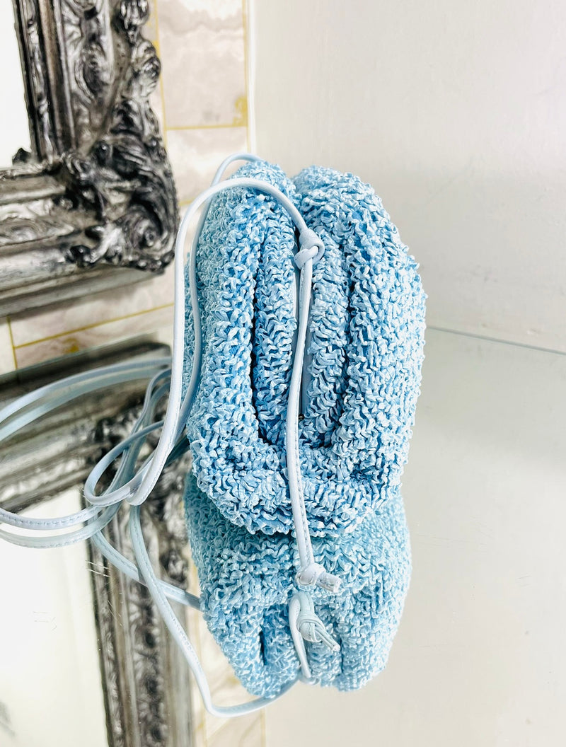 Bottega Veneta Boucle Curly Raffia The Mini Pouch Bag