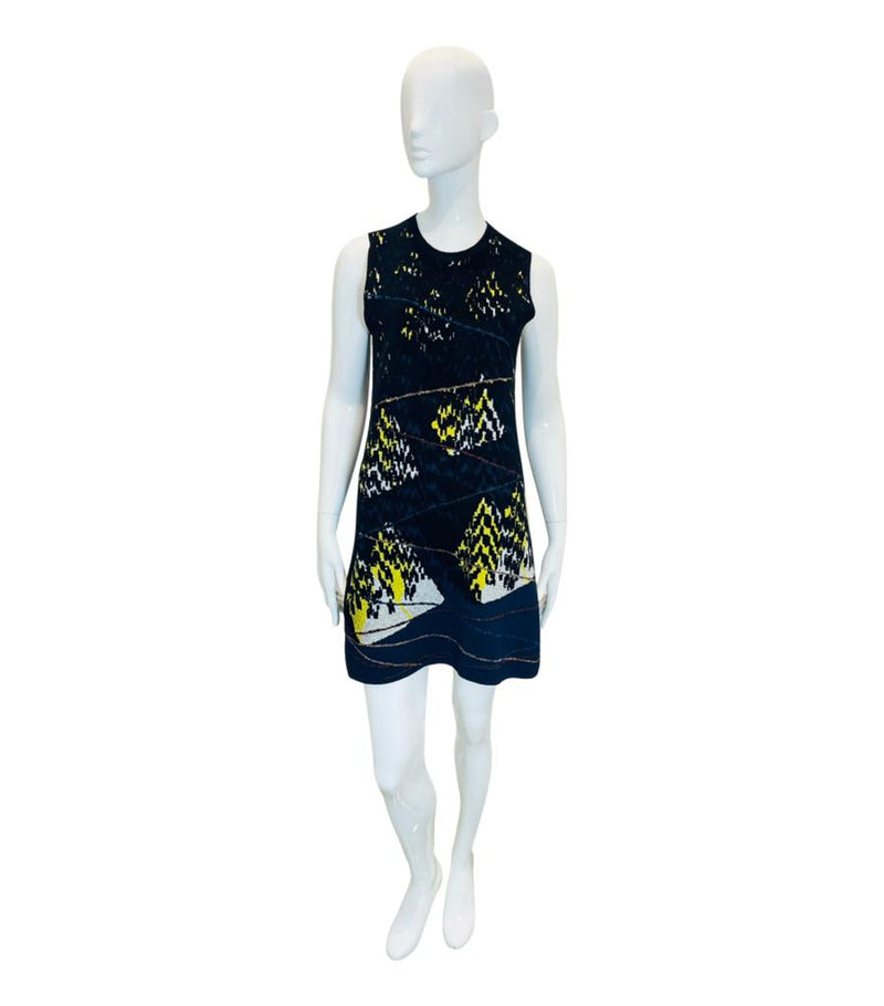 Kenzo Printed Knitted Dress. Size M